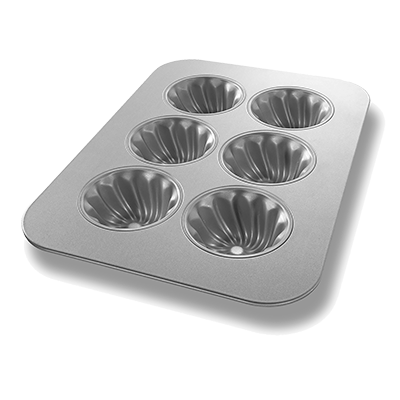 Chicago Metallic Aluminum Mini-Swirl Cake Pan 11-1/8" x 15-3/4"