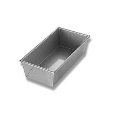 Chicago Metallic Aluminum Single Open Top Bread Pan 10" x 5" x 3"