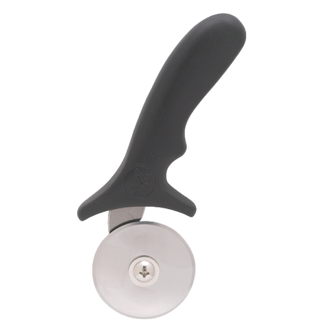 HIC Pro Pizza Cutter 2" Black Stainless Steel Blade