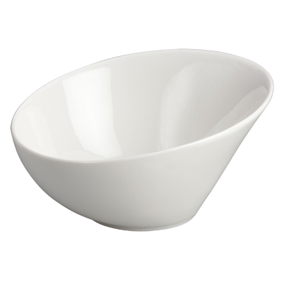 Bowl 1/2 qt. Creamy White Porcelain 6-1/2" Diameter - 36 Bowls/Pack