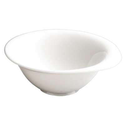 Bowl 10 oz. Creamy White Porcelain 6" - 24 Bowls/Case