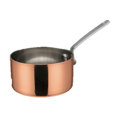 superior-equipment-supply - Winco - Mini Sauce Pan Copper Plated