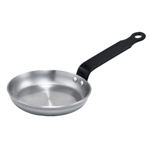 Blini Pan Induction Ready Polished Carbon Steel 4-3/4" Diameter