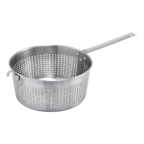Spaghetti Strainer with Tri-Riveted Handle 18/8 Stainless Steel 8-1/2" Diameter x 4" Height