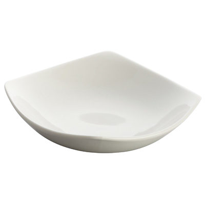 Dish Bright White Porcelain 5-1/4" - 36 Dishes/Case