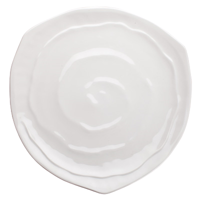 Plate White Melamine 11" - 12 Plates/Case