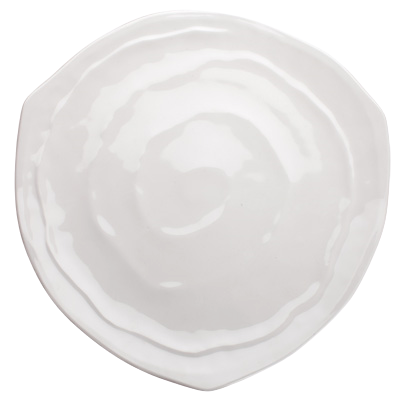 Plate White Melamine 13-1/4" - 12 Plates/Case