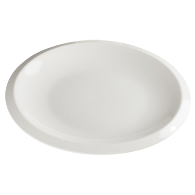 Plate Creamy White Porcelain 8" - 36 Plates/Case