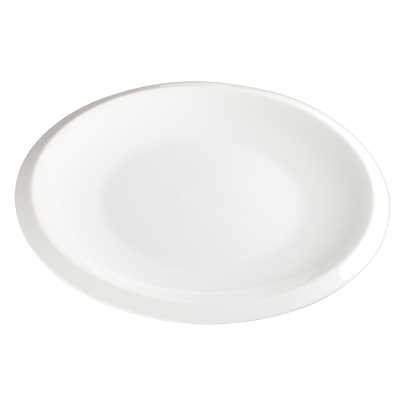 Plate Creamy White Porcelain 10-1/4" - 12 Plates/Case