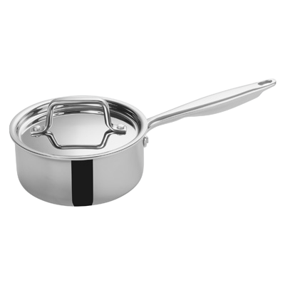 Tri-Gen™ Induction-Ready Sauce Pan with Cover 1-1/2 qt. Stainless Steel 6" Diameter x 4-1/2" Height