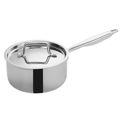 Tri-Gen™ Induction-Ready Sauce Pan with Cover 2-1/2 qt. Stainless Steel 7" Diameter x 5-1/8" Height