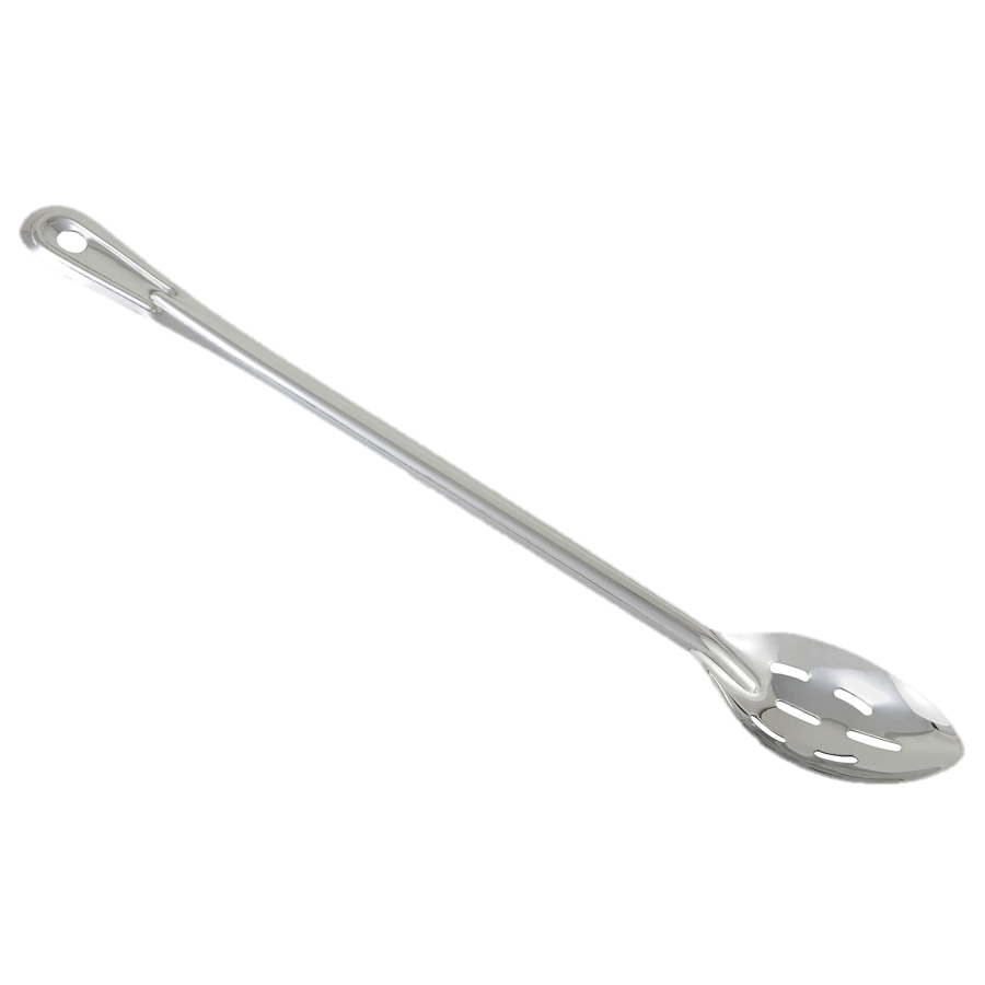superior-equipment-supply - Winco - Basting Spoon 18" Stainless Steel Slotted