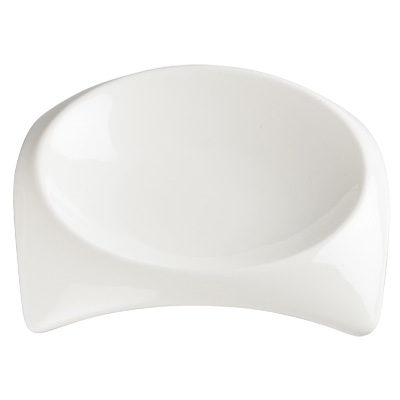 Bowl 4 oz. Bright White Porcelain 6-1/2" - 36 Bowls/Pack