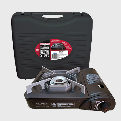 Chef-Master™ Portable  Automatic Electronic Ignition Butane Stove