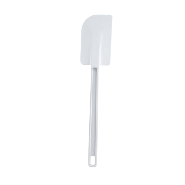 Scraper White BPA Free Plastic 14" Flat Blade