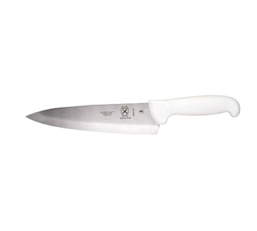 superior-equipment-supply - Mercer Tool - Mercer Culinary Stamped Stain-Resistant Steel 8" White Chef's Knife
