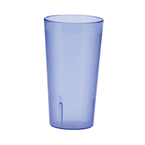 Tumbler Pebbled 16 oz. Blue Plastic - One Dozen