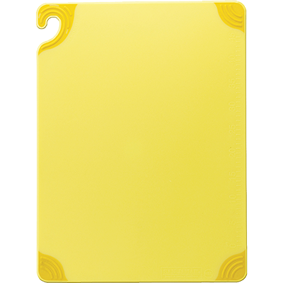 superior-equipment-supply - San Jamar- Chef Revival - San Jamar Saf-T-Grip X-Pediter Yellow 9" x 12" Cutting Board