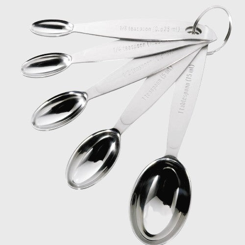 Browne Cuisipro Stainless Steel Measuring Spoon Set Of 5 747002
