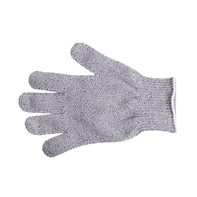 MercerMax® Cut Glove Gray With White Cuff Size L
