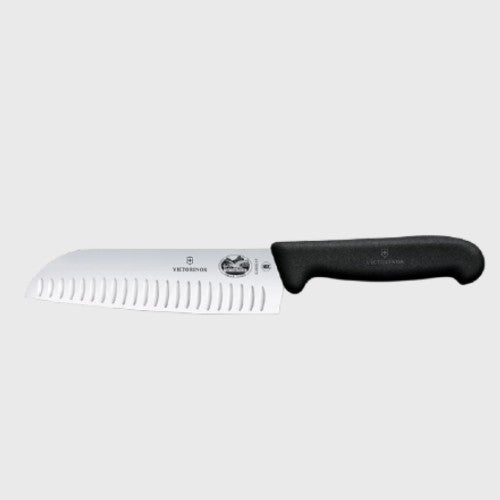 Victorinox Fibrox® Granton Edge Santoku Knife 7"