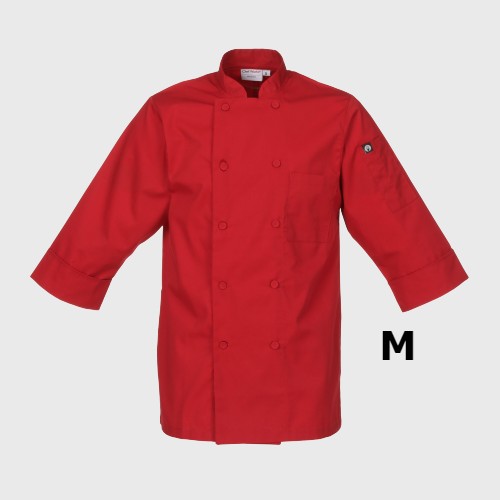 Chef Works Morocco Chef Coat Red Medium