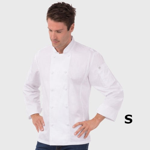 Chef Works Bowden Chef Coat White Small