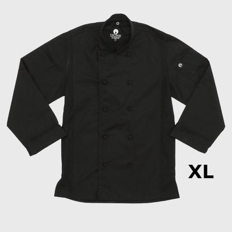 Chef Works Bowden Chef Coat Black XL