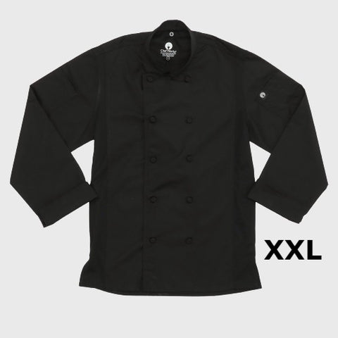 Chef Works Bowden Chef Coat Black 2XL