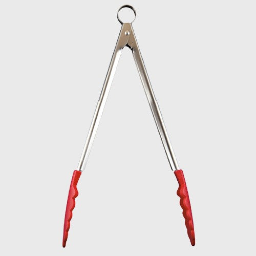 Cuisipro Locking Utility Tongs Red 12"