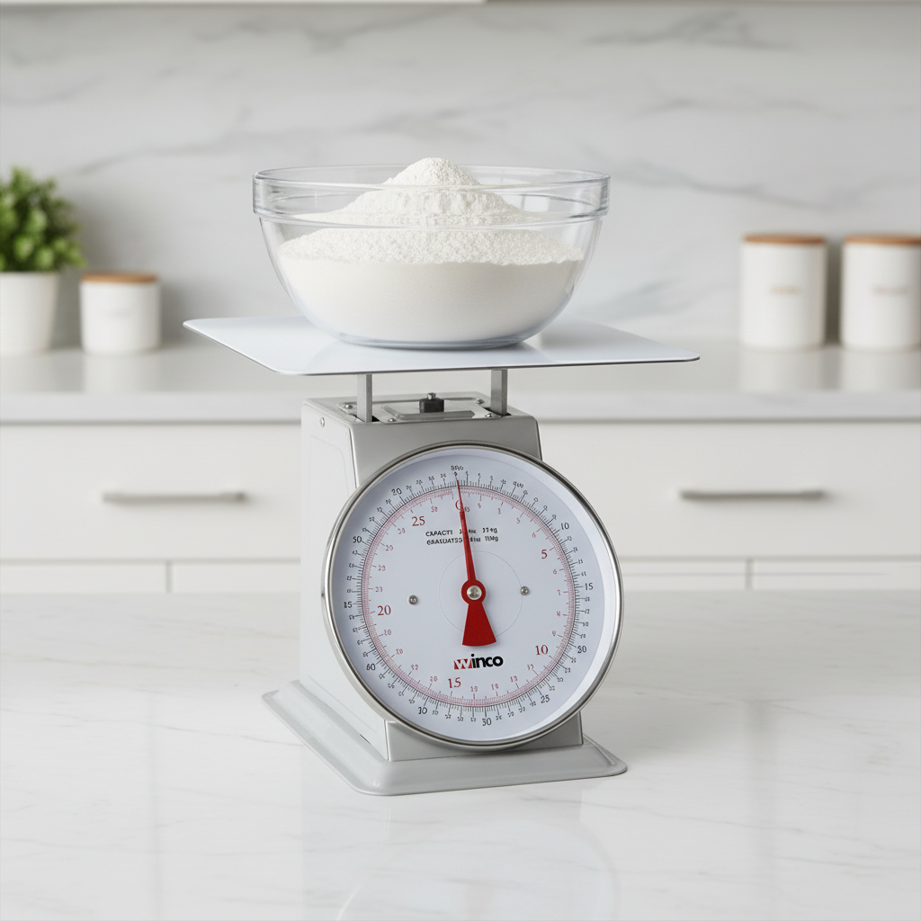 Winco Portion Dial Scale 60 lb. Painted Steel SCAL-960