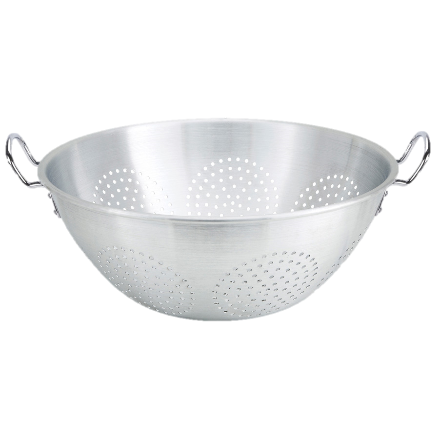 superior-equipment-supply - Winco - Winco Colander w/ Handles 16qt  16-1/8" dia. x 8" deep