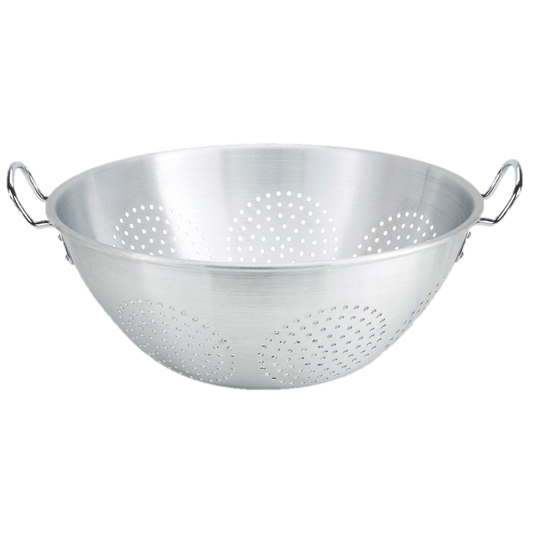 superior-equipment-supply - Winco - Winco Colander w/ Handles 16qt  16-1/8" dia. x 8" deep