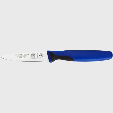 Millennia Colors® High-Carbon Japanese Steel Slim Paring Knife Blue 3"