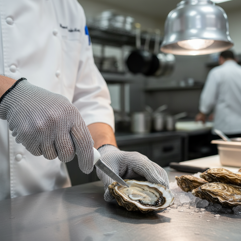 Mercer Culinary Boston Style Oyster Knife 3" M33028A