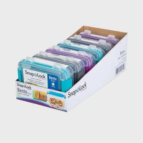 Progressive Snap Lock Bento To Go Container Assorted SNL-1021CDP