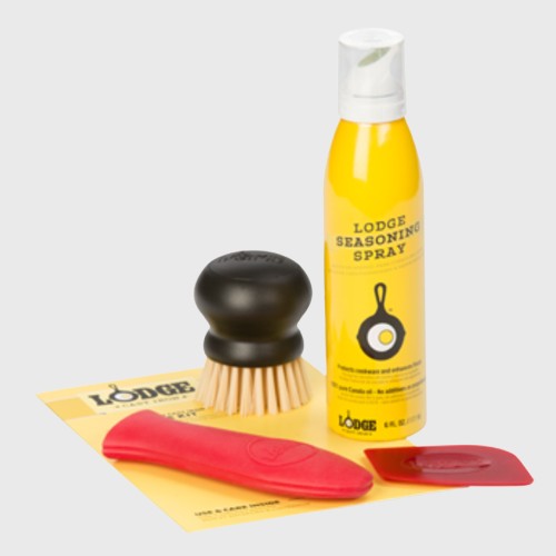 Lodge Seasoned Cast Iron Care Kit A-CAREC1