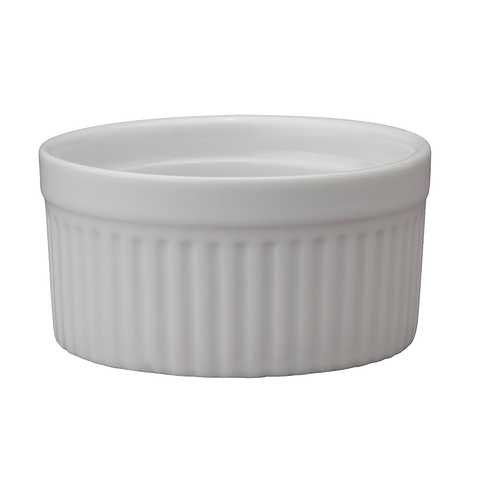 superior-equipment-supply - Harold Imports - HIC Souffle Dish  3-1/2" Diameter Porcelain 6 oz.