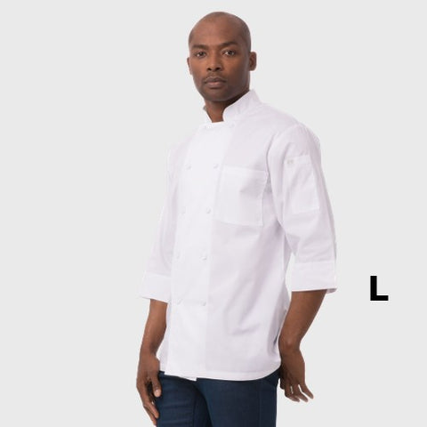 Chef Works Morocco Chef Coat White Large