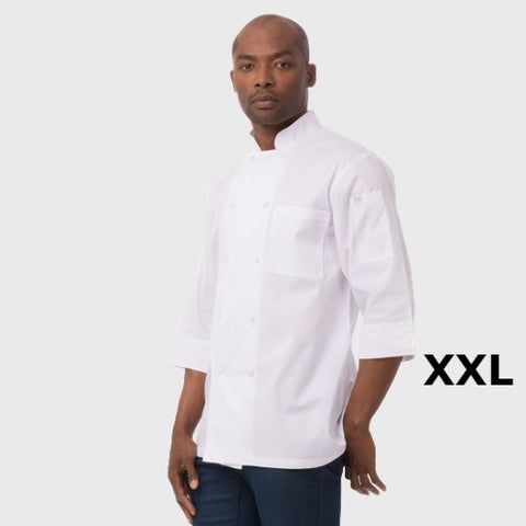 Chef Works Morocco Chef Coat White 2XL