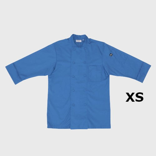 Chef Works Morocco Chef Coat Blue XS