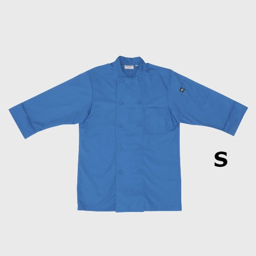 Chef Works Morocco Chef Coat Blue Small