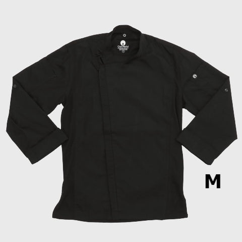 Chef Works Hartford Chef Coat Black Medium