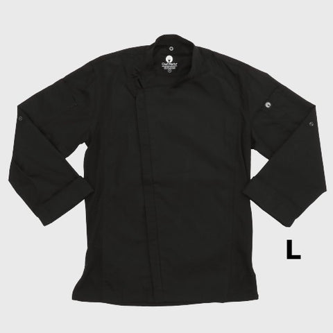 Chef Works Hartford Chef Coat Black Large