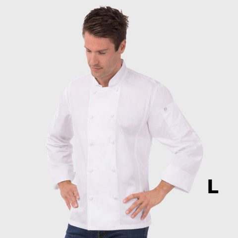 Chef Works Bowden Chef Coat White Large