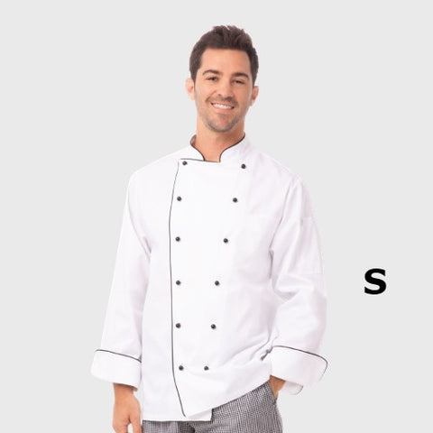 Chef Works Newport Executive Coat White Small