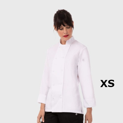 Chef Works Women's Sofia Chef Coat White XS