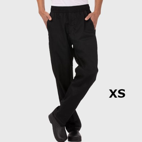 Chef Works Baggy Pants Cool Vented Black XS
