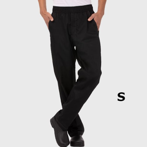 Chef Works Baggy Pants Cool Vented Black Small