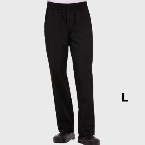 Chef Works Basic Baggy Pants Black Large